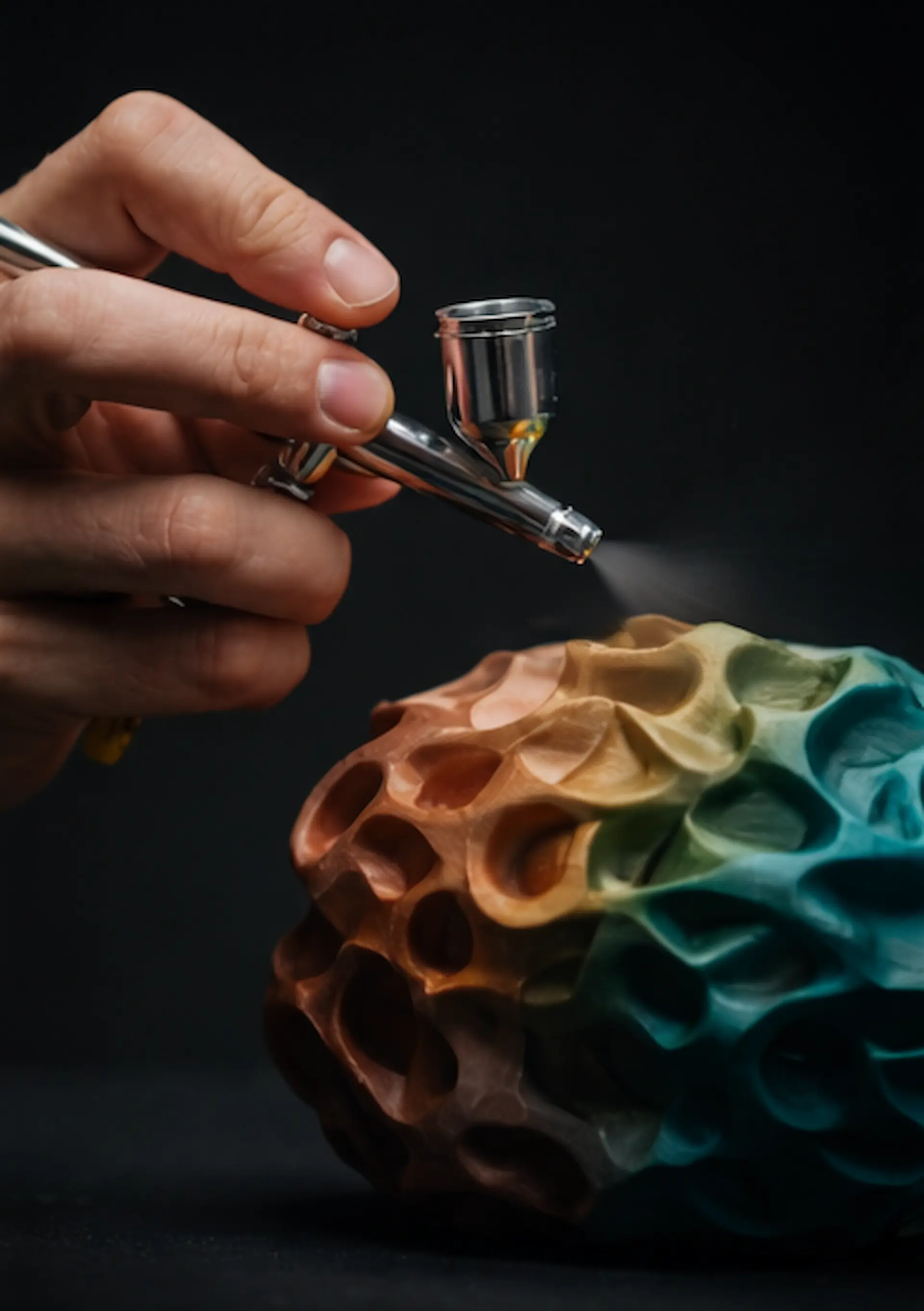 Proceso de fabricación de figura mediante impresión 3D en Chiclana de la Frontera